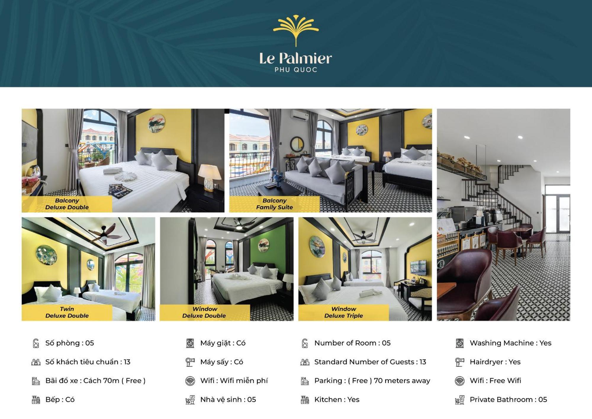 Le Palmier Phu Quoc Hotel Esterno foto